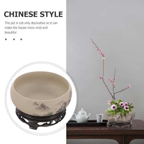Pot de bonsaï en céramique chinoise culture de fleurs - 4