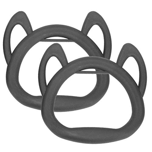 Anéis de suspensão de fitness, anéis de suspensão de exercício resistentes antiderrapantes de náilon