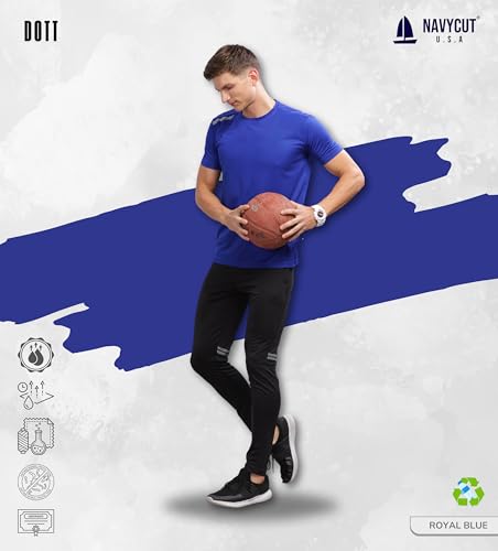 Image of Men's Regular Fit Quick-Dry Active T-Shirt for Gym & Sports - Stylish, Comfortable, and Perfect for Workouts & Everyday Wear