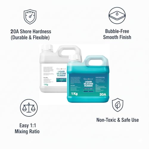 Image of GRANOTONE Liquid Silicone Rubber 1:1 Mould Making Kit 2kg