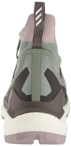 Image of Adidas Women's Terrex Free Hiker 2.0, Silver Green /Preloved Fig /Crystal Jade, 11