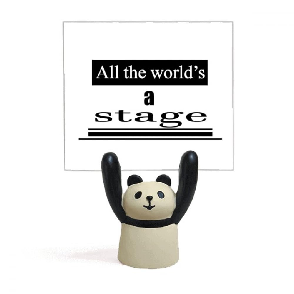 Support pour mémo panda idée cadeau originale pour collègue et papeterie - 4