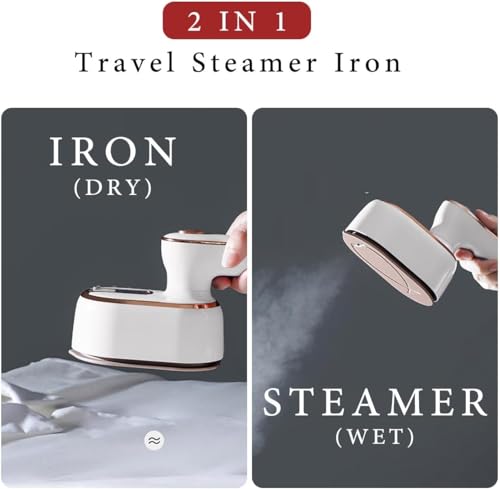 HFLYJPYW Mini Steam Iron for Clothes, Travel Steamer for Clothes Portable Steamer Travel I - image 6