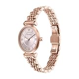 Emporio Armani AR11767 damski zegarek ze stali nierdzewnej 32 mm w kolorze różowego złota