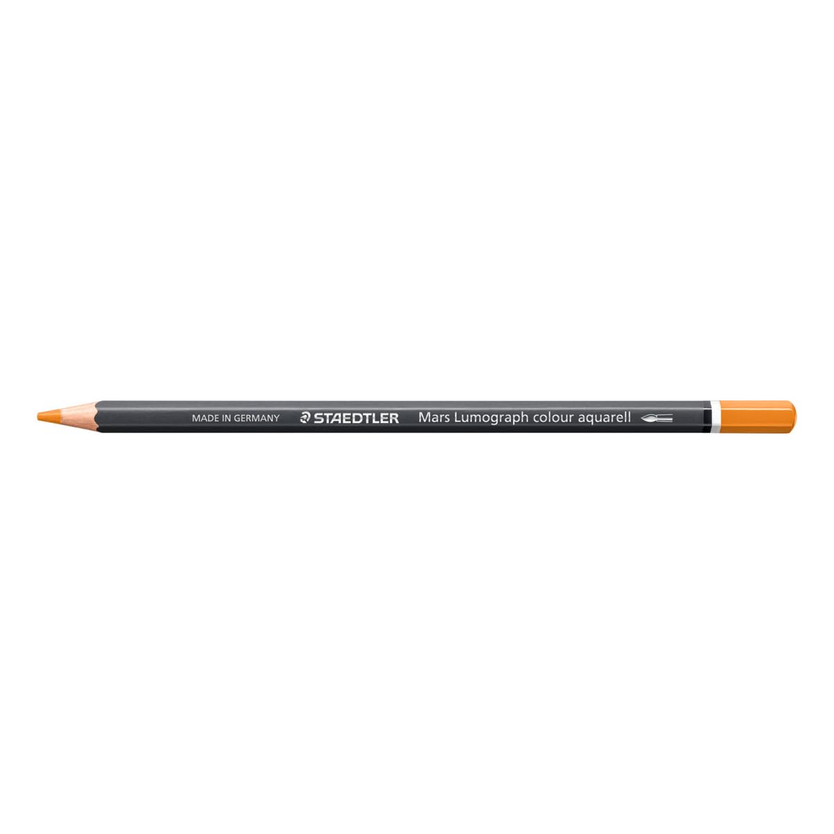 STAEDTLER Watercolour Pencil - Raw Sienna - Mars Lumograph Colour Aquarell - Pack of 6, 104-710