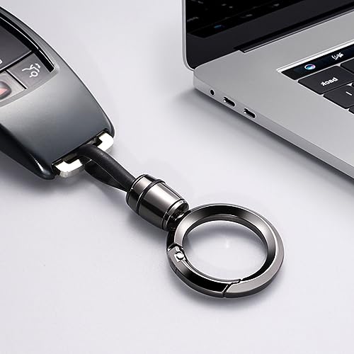 Image of Universal Keychain for Men and Women,Simplicity Key Ring Clip, Double layer buckle Car Key chain