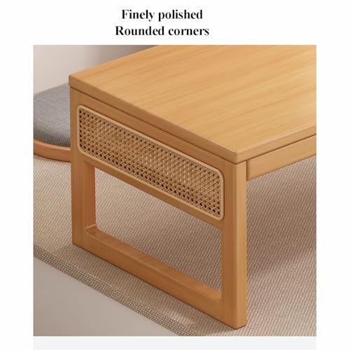 Table basse en bois tatami avec tiroir et table à thé basse de style japonais - 6