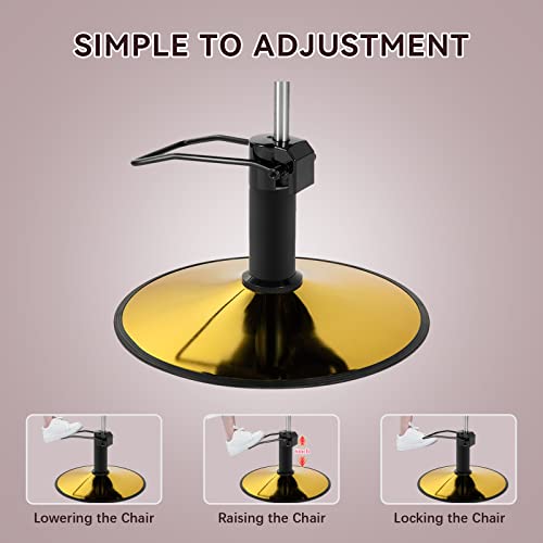 Dangvivi Pink Barber Chair Reclining Salon Chair For Hair Stylist, Height Adjustable Hair Salon Chair With 360 Degrees Rolling Swivel, Multi-Function Shampoo Tattoo Chair (Pink) #TOP7