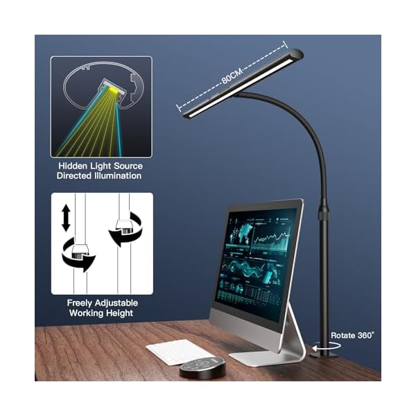 EYOCEAN Schreibtischlampe LED – Bild 7