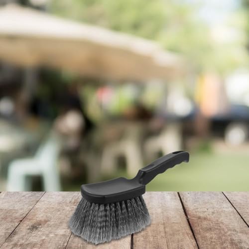 Cepillo de limpieza con cerdas duras resistentes y mango ergonómico para comederos 5