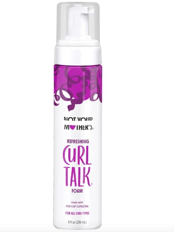 Curl Talk Refreshing Curl Foam, 8 fl oz (1 Pack)