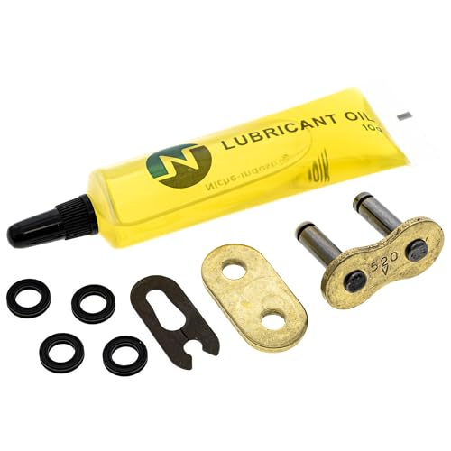 Image of NICHE Gold 520 X-Ring Chain 94 Links with Connecting Master Link