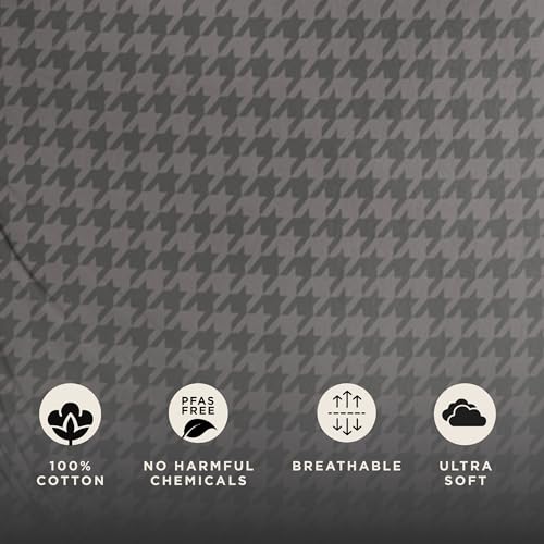 Image of Moby Baby Wrap Carrier Classic by Petunia Pickle Bottom for Newborns to Toddlers (8-33lbs), Infant Sling Carrier, Lightweight & Hands Free Design, Adjustable for All Body Types (Houndstooth)