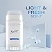Secret Clinical Strength Antiperspirant Deodorant for Women, 3X Stress Protection, 72hr Sweat & Odor Protection, PH Balancing Minerals, Soft Solid, Light & Fresh Scent, 2.6 oz