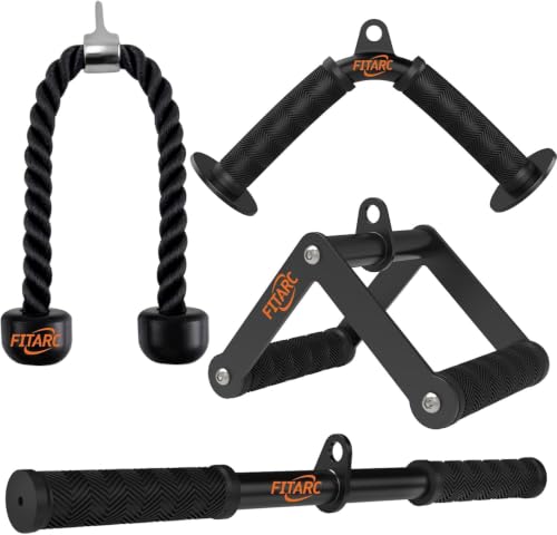 Fitarc 4-Piece Lat Pulldown Attachment Set