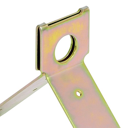 Image of Peakworks Temporary Roof Anchor Bracket - Stainless Steel Safety Roof Top Anchor Bracket for Roofing Work - Industrial, Construction, Roofing Fall Protection - ANSI & OSHA Compliant - Single Use