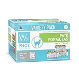 Weruva Wx Phos Focused Pate Formulas 5.5oz Can Variety Pack, Pack of 12