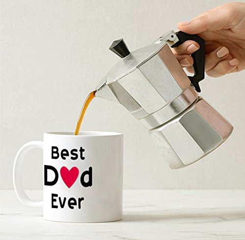 Classic White Best Dad Mug