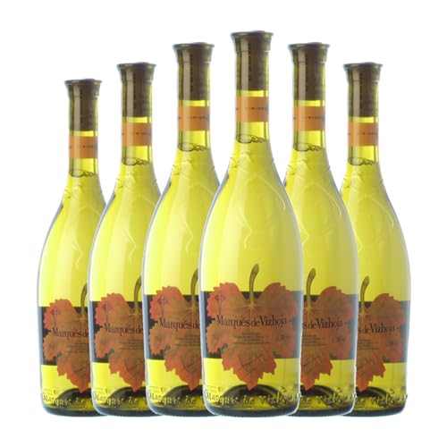 Marqués de Vizhoja Joven 75 cl Vino blanco (Caja de 6 Botellas de 75 cl)