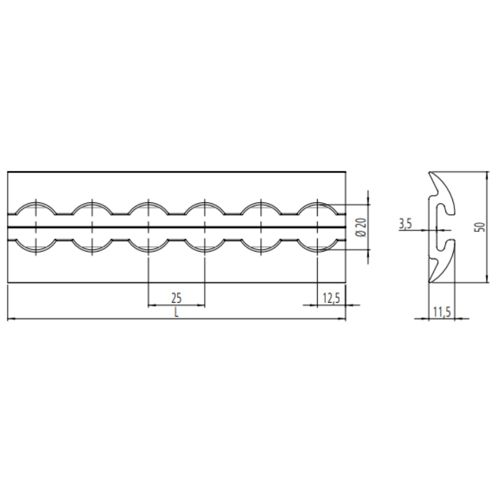 Guide Airline In Alluminio - 2 Pezzi Da 2m Con Raccordi Per Fissaggio Carico Su Camion E Rimorchi - Foto 6