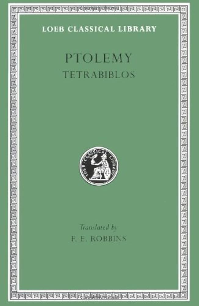 Amazon.co.jp: Ptolemy: Tetrabiblos (Loeb Classical Library No. 435