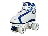 quads adultos Abec 7 FILA SKATES Smash Quads, Adultos Unisex, Blanco/Azul, 38