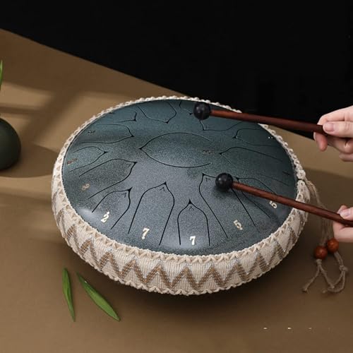 タングドラム 12インチ 15音　スチールドラム　Cメジャー　スリットドラム Amazon | スリットドラム 15音12インチCメジャー タングドラム