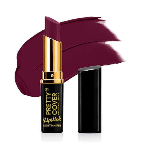 Image of Pure Matte Creamy Lipstick, Highly Pigmented & Long Lasting, 3.2g (Mauve Story)