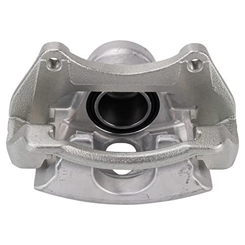Image of TRQ Front Brake Caliper Set Zinc Coated Brackets Hardware Compatible with 2011-2013 Kia Optima