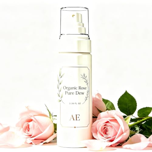 aezyncbrwh92 Organic Rose Hydrosol Bulgaria, 100% Natural Organic Rose Floral Water, Multipurpose Daily Spray, Gentle Formula for All Skin Types