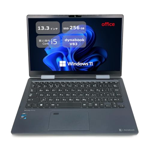 dynabook V83 ��13.3�^ �t��HD(1920×1080) - ��11���� Core i5 - ������8GB - SSD 256GB - USB Type-C- Win11���� - MS Office 2019 (�����ςݕi)