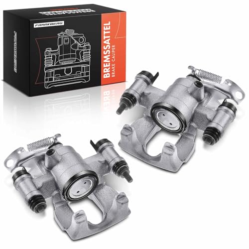 Frankberg 2x Pinza de freno Eje Trasero Izquierda Derecha Compatible con NV400 2011-2015 Movano B 2010-2015 Master III 2010-2015 Sustituir# 93167652