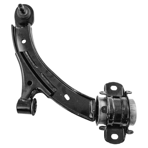 Image of Detroit Axle - 8pc Front End Suspension Kit for Ford 2010 Mustang 2 Lower Control Arms with Ball Joints 4 Inner Outer Tie Rod Ends 2 Boots Replacement