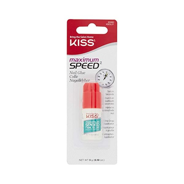 KISS KBGL01 Colla Höchstgeschwindigkeit, trasparente - 3 gr
