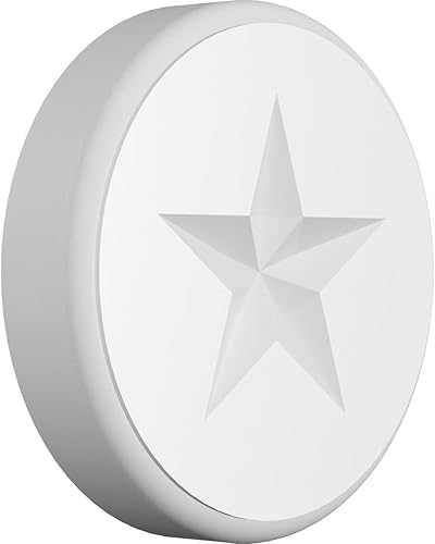 Vista 41 de Ekena Millwork ROSP060X060X075GRY08 Roseta estándar Grayson Star con borde redondeado, 6"W x 6"H x 3/4"P