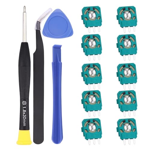 Image of 10pcs 2K3 Ohm Potentiometer Replacement for Dualsense PS5 Controller, Trim Pot Resistor Thumbstick Module Sensor for ALPS Analog Joystick