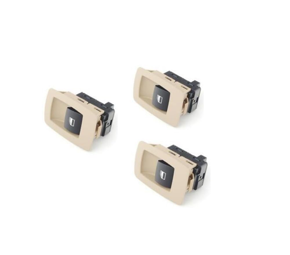 Interrupteur de lève-vitre E90 E91 316i 318i 320i 3 pièces beige avant