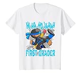 Photo Gallery bambino i m a first grader ninja - school kid - school start maglietta Photo Gallery bambino i m a first grader ninja - school kid - school start maglietta