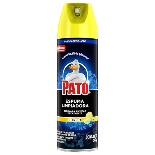 Catálogo de Productos de limpieza que Puedes Comprar On-line. 50 Pato Espuma Limpiadora en Aerosol, Limpiador de Baño, Aroma Cítrico, 567g