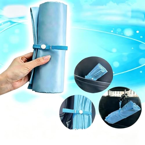 Parasol para asientos de coche universal, protector infantil de verano plegable 5