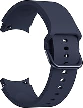 Kapa Strap Compatible with Galaxy Watch 5 PRO/Watch 5 / Watch 4 / Watch 4 Classic, Silicone Sports Band Strap Loop for All Galaxy Watch 5 and 4 series Sizes, Blue