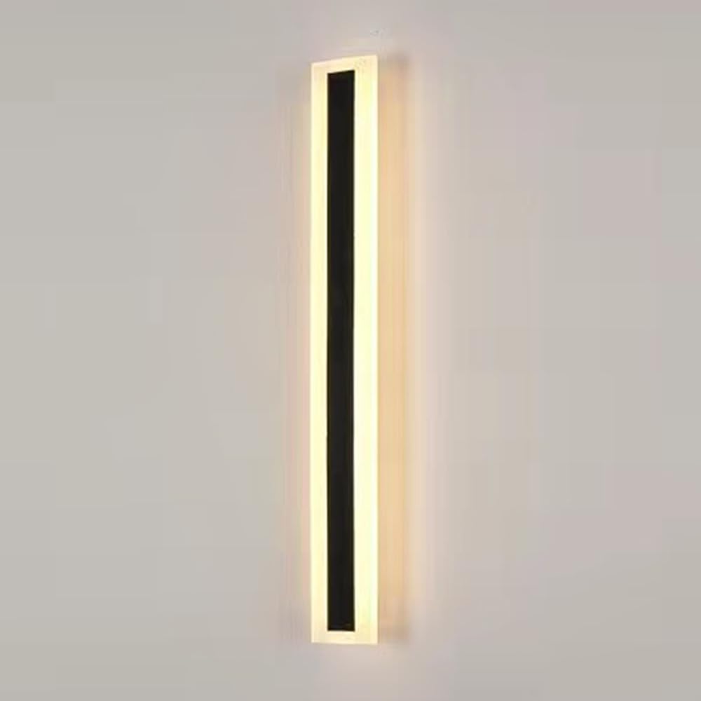 Applique Murale LED extérieure haut de gamme design linéaire étanche pour façade