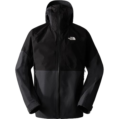 Nessuna cucitura laterale The North Face Jazzi Gtx Giacca Asphalt Grey/TNF Black XL