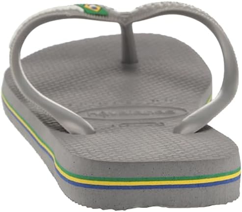 Havaianas Unisex Flip Flops, Steel Grey 850, 8 US Women | Image 2