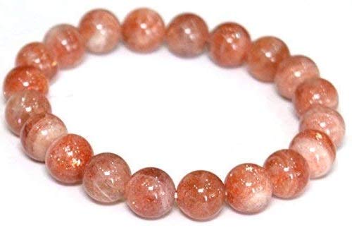 Marka Jewelry Natural Sunstone Gemstone bracelet Round Loose Beads 8mm| Handmade Semi-Precious Gemstone Stretch Bracelet for Unisex Adult (B08KQFPP63) Amazon Price History, Amazon Price Tracker