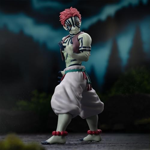 Demon Slayer: Kimetsu no Yaiba Statuette SPM Akaza 22 cm - vue 5