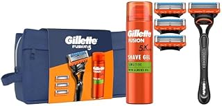 Gillette Zestaw podarunkowy: maszynka do golenia dla mężczyzn Fusion +