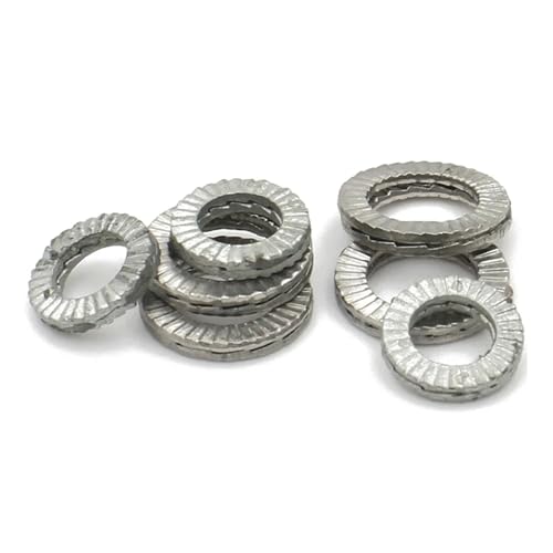 5-20 �y�A (2 �ڒ�) �Z���t���b�N���b�V���[ M3 M4 M5 M6 M8 M10 M12 M14 M16 M18 M20 M22 �E�F�b�W �X�e�����X�|(Dacromet Treated,M22 (5pairs))