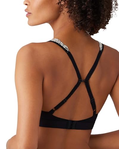 Image of Wacoal Women's Embrace Lace Lightly Lined Wire Free Mid Coverage Bralette, 852191