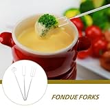 Zoom IMG-2 luxshiny forchette per fonduta in